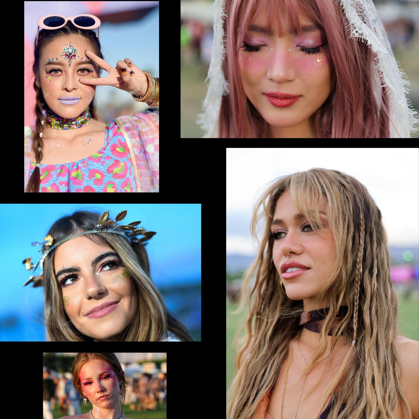 How to do neon festival make-up without harming your skin