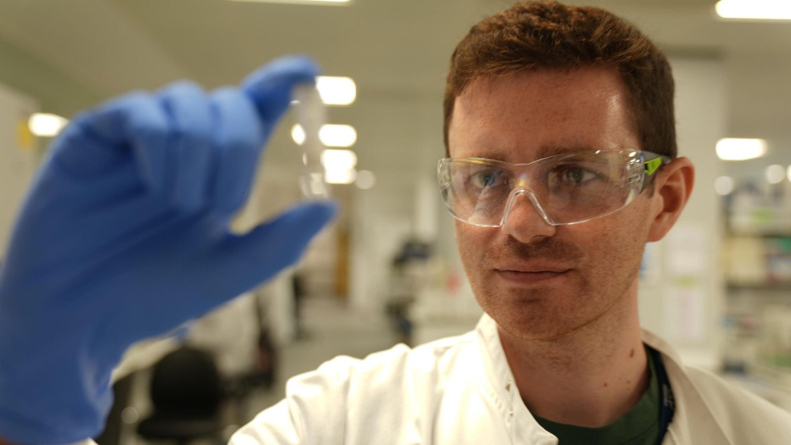 First person gets new experimental vaccine for Ebola