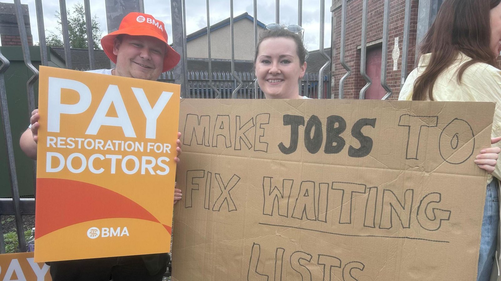 Resident doctors take strike action over pay