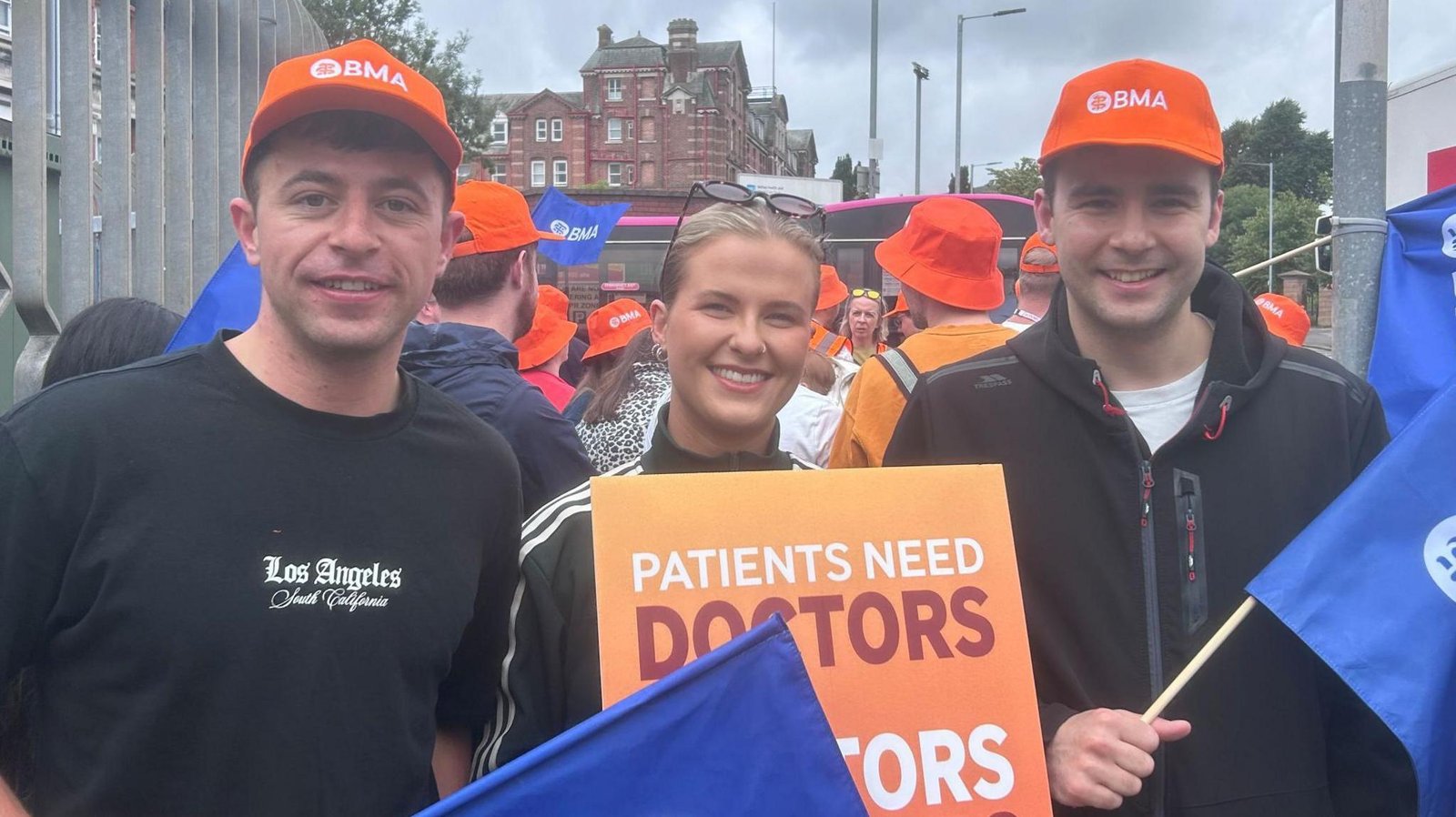 Resident doctors take strike action over pay