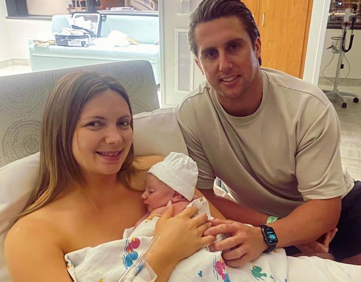 Woman has pioneering womb surgery to fix 'miracle' baby with intestines outside its body