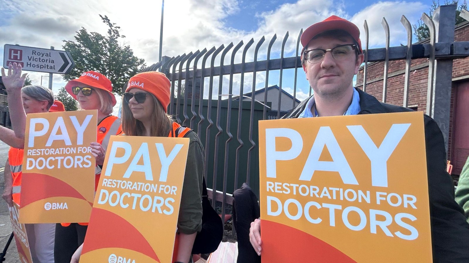 Resident doctors take strike action over pay